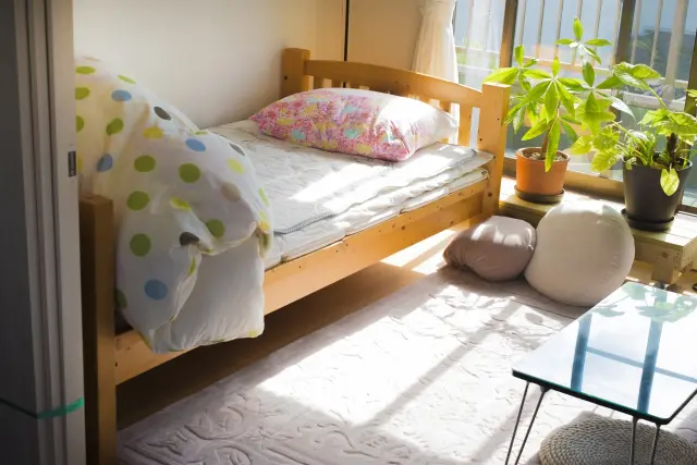 一人暮らしで快適な間取りを実現している部屋の画像